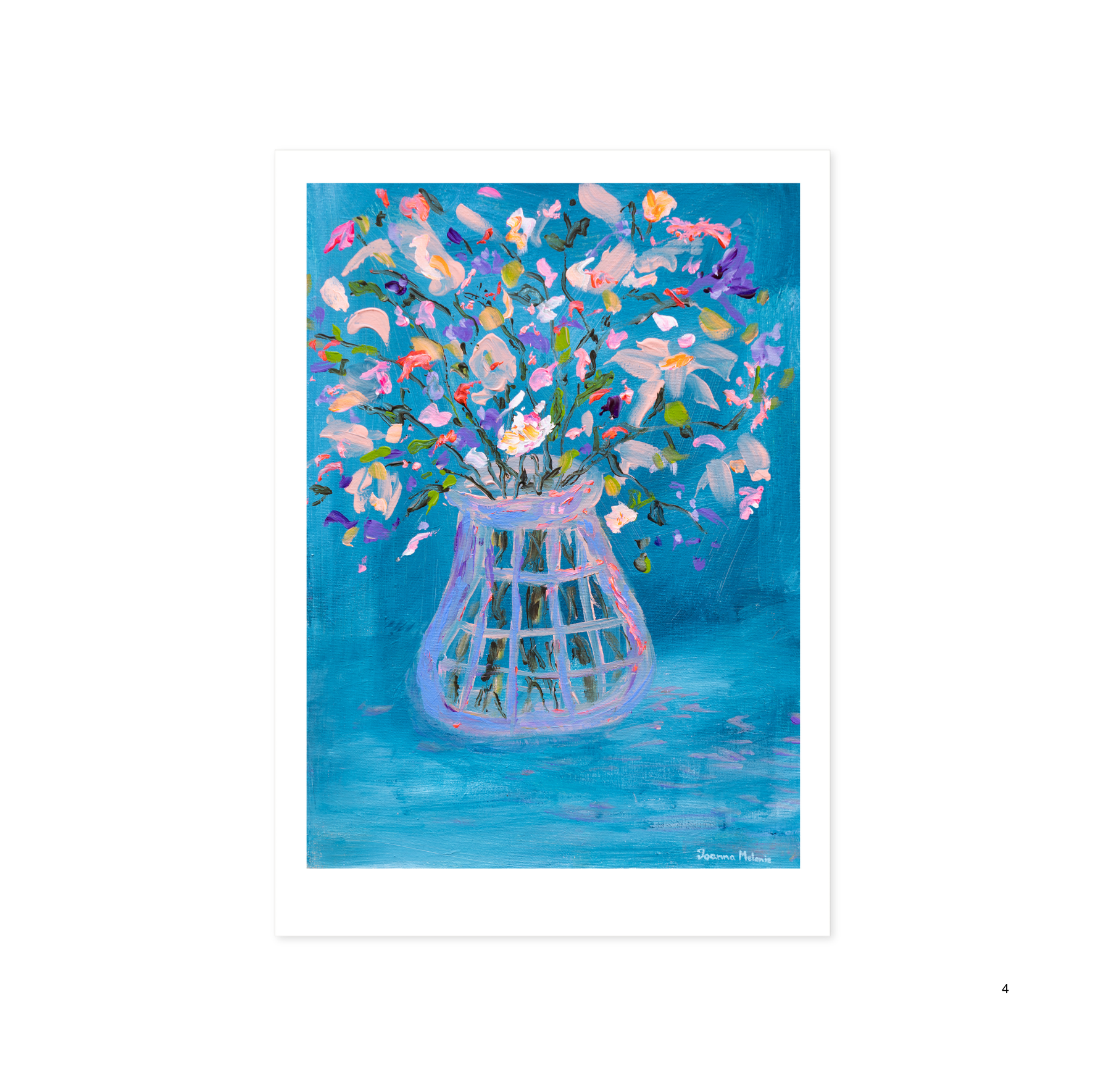 Quiet that voice and let the good take residence | Limited Edition Giclée Print